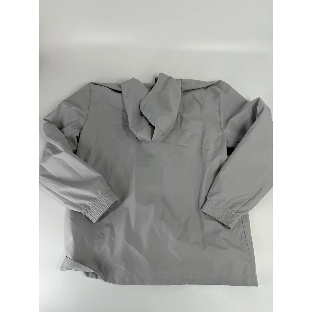 Kansas City Chiefs Ambassadors Adidas Hooded‎ Jacket Size Medium M New Grey